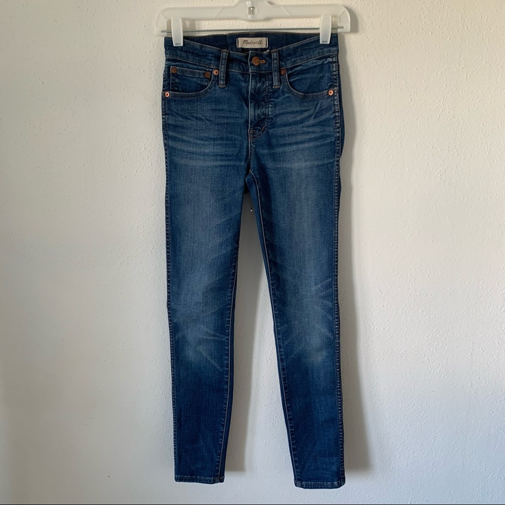 Madewell 9” High Rise Skinny Jeans in Patty Wash - Picture 3 of 7